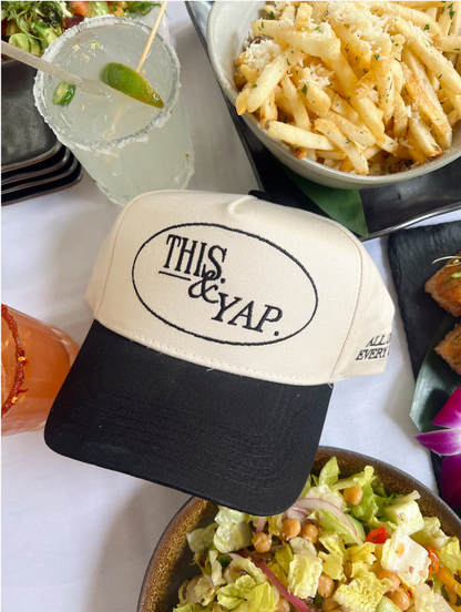 FINAL SALE!! "This & Yap" Vintage Trucker Hat