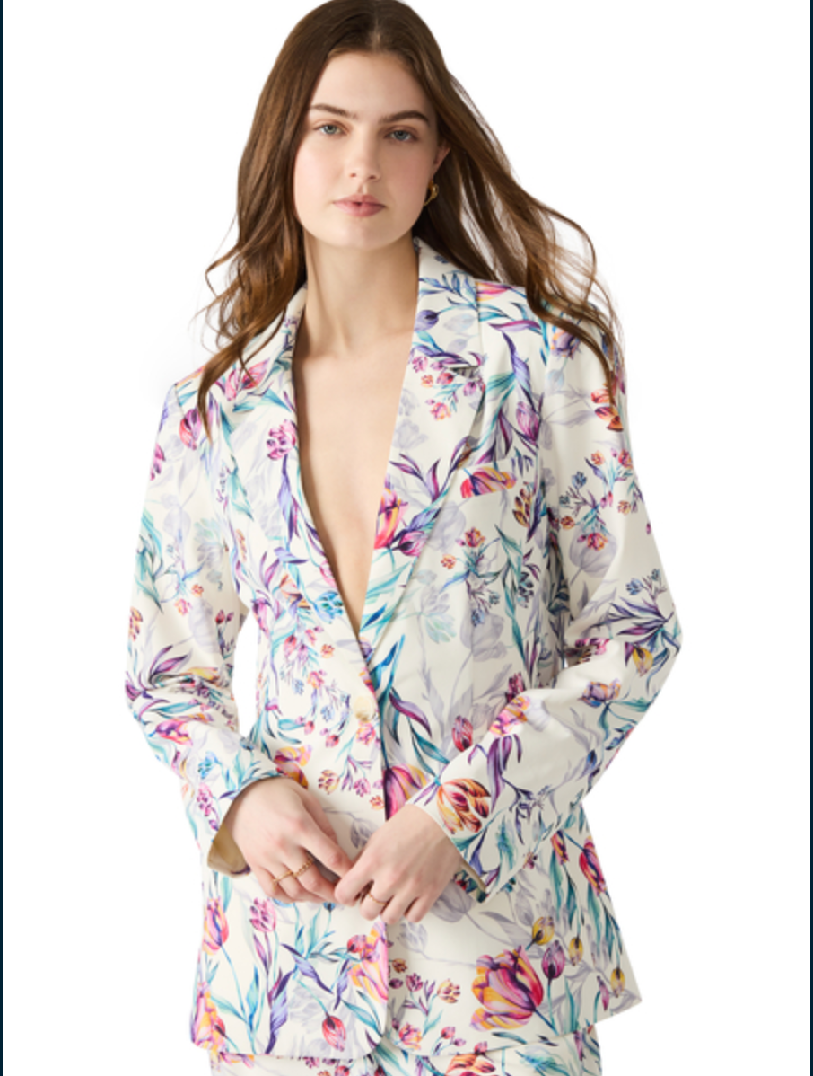 FINAL SALE!! Destiny Floral Blazer