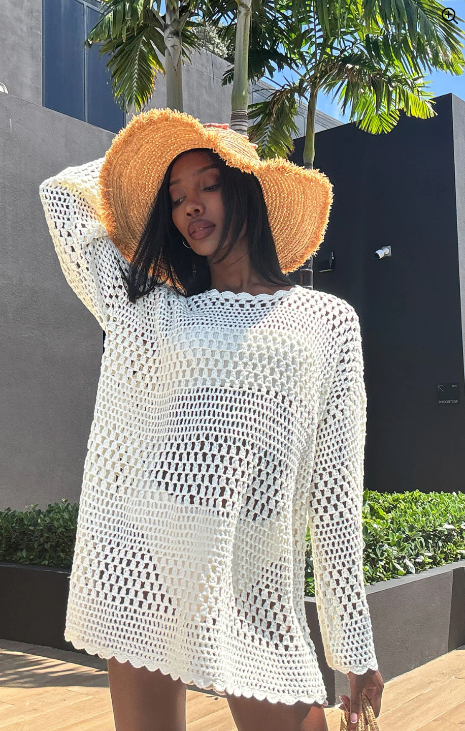 FINAL SALE!! Paula CoverUp in White