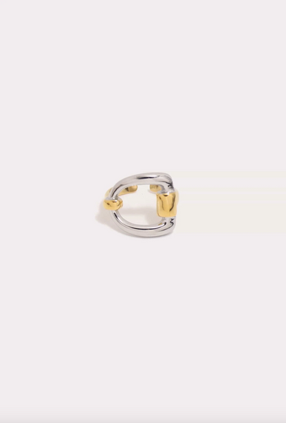 NEW!! Bit Mixed Metal Ring by Petit Moments
