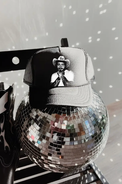 NEW!! Cowboy Rapper Trucker Hat