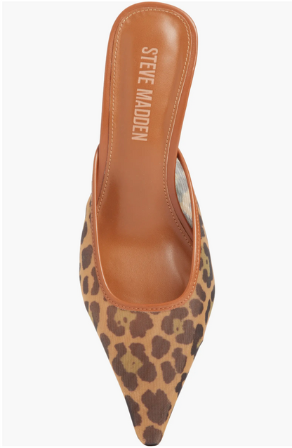 FINAL SALE!! Lisbeth Mesh Leopard Mule