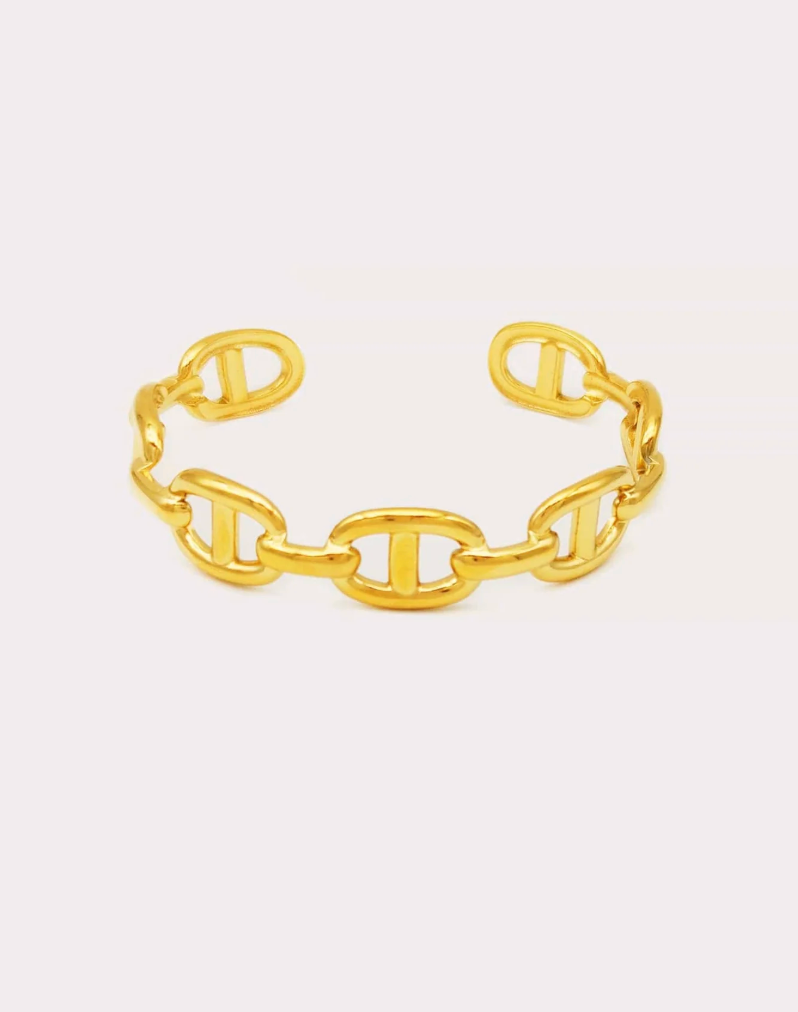 NEW!! Bit Cuff Bracelet in Gold