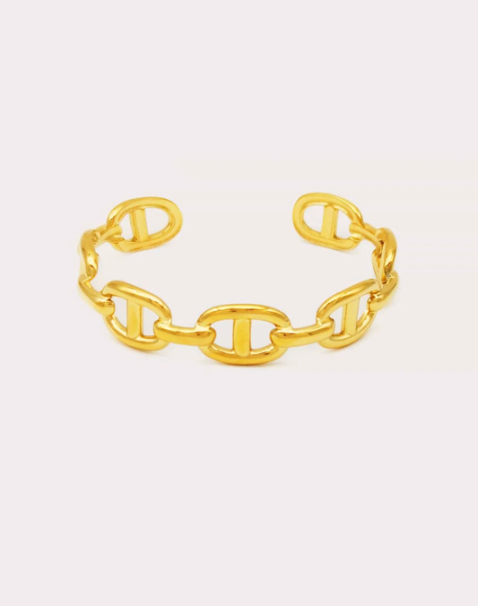 NEW!! Bit Cuff Bracelet in Gold
