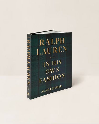 PREORDER!! "Ralph Lauren: In His Own Fashion" Coffee Table Book