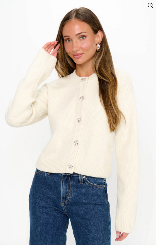 NEW!! Maggie Cardigan in Marzipian Knit