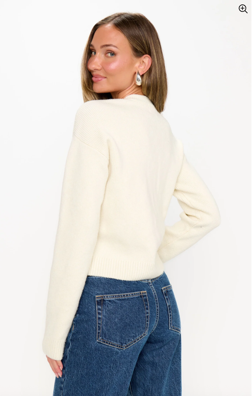 NEW!! Maggie Cardigan in Marzipian Knit