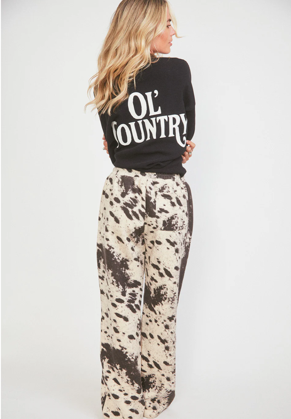 Signature Straight Leg Sweatpant in Appalousa