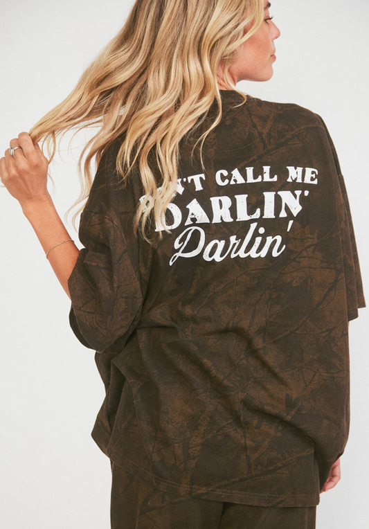 NEW!! Don't Call Me Short Sleeve in Backwood Camo