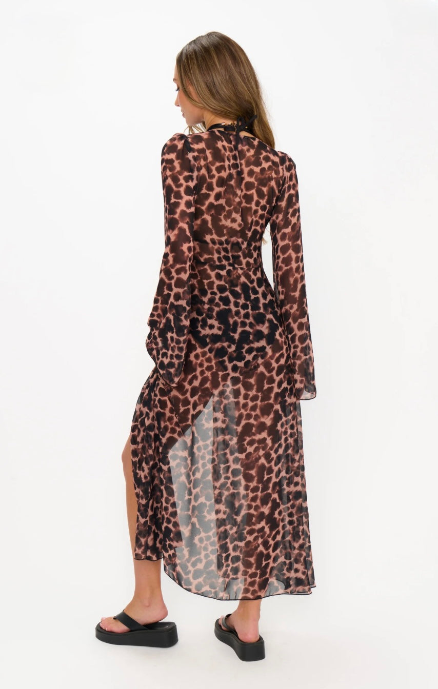 NEW!! Jet Setter Robe in Cheetah