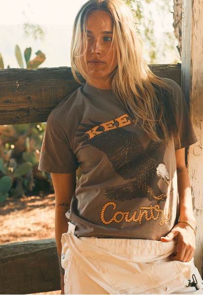 NEW!! Keep it Country Short Sleeve - Brown