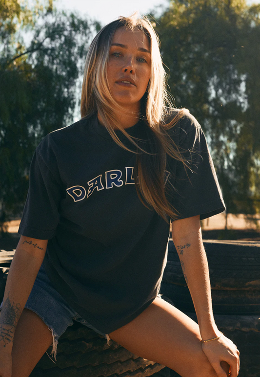 NEW!! Darlin Short Sleeve - Charcoal