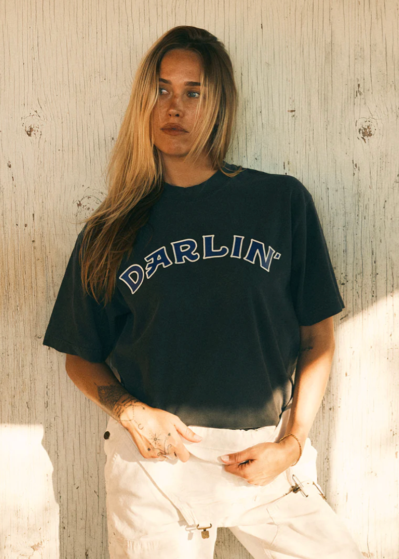 NEW!! Darlin Short Sleeve - Charcoal