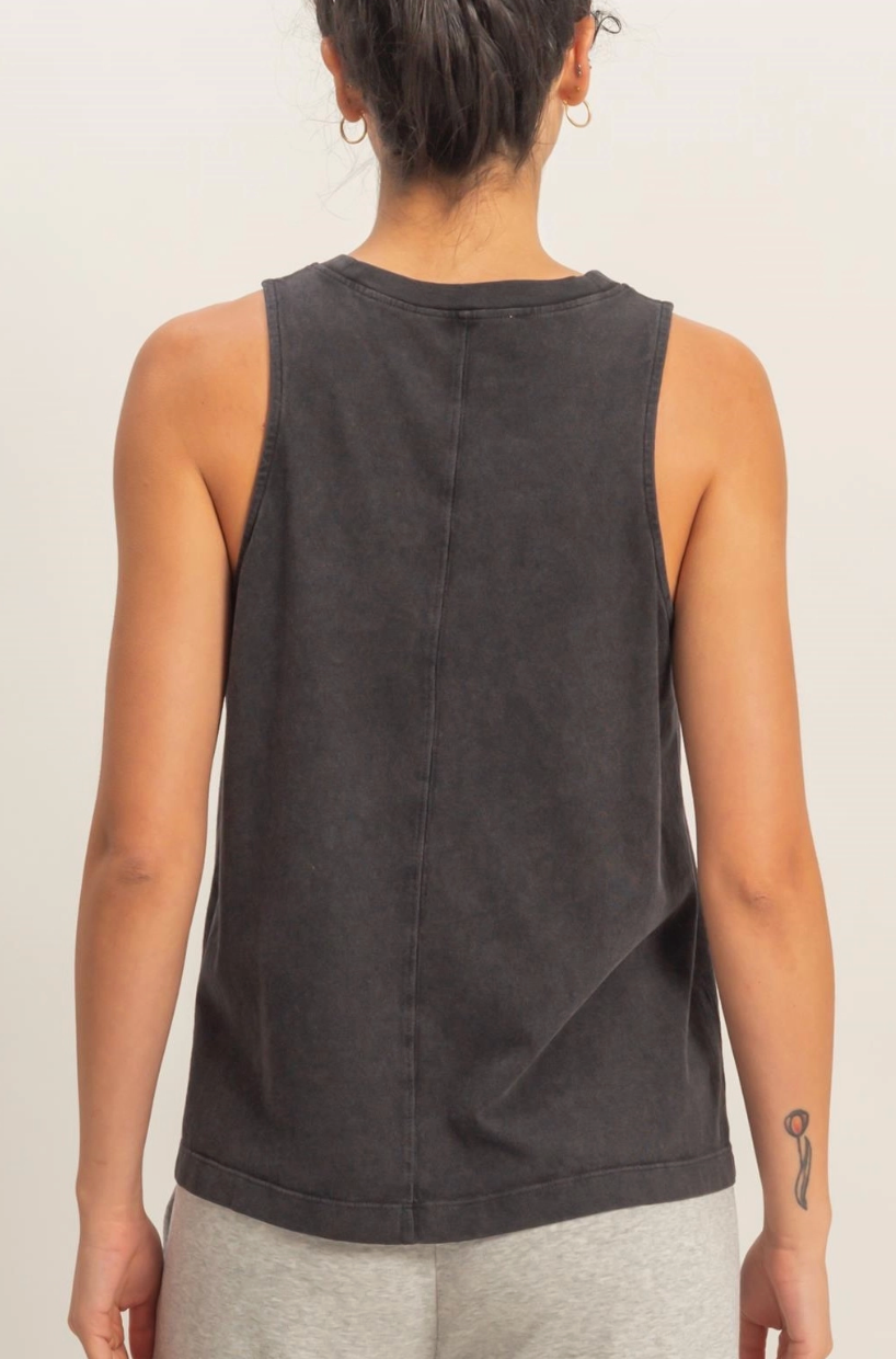 "Essentials" Tank in Black