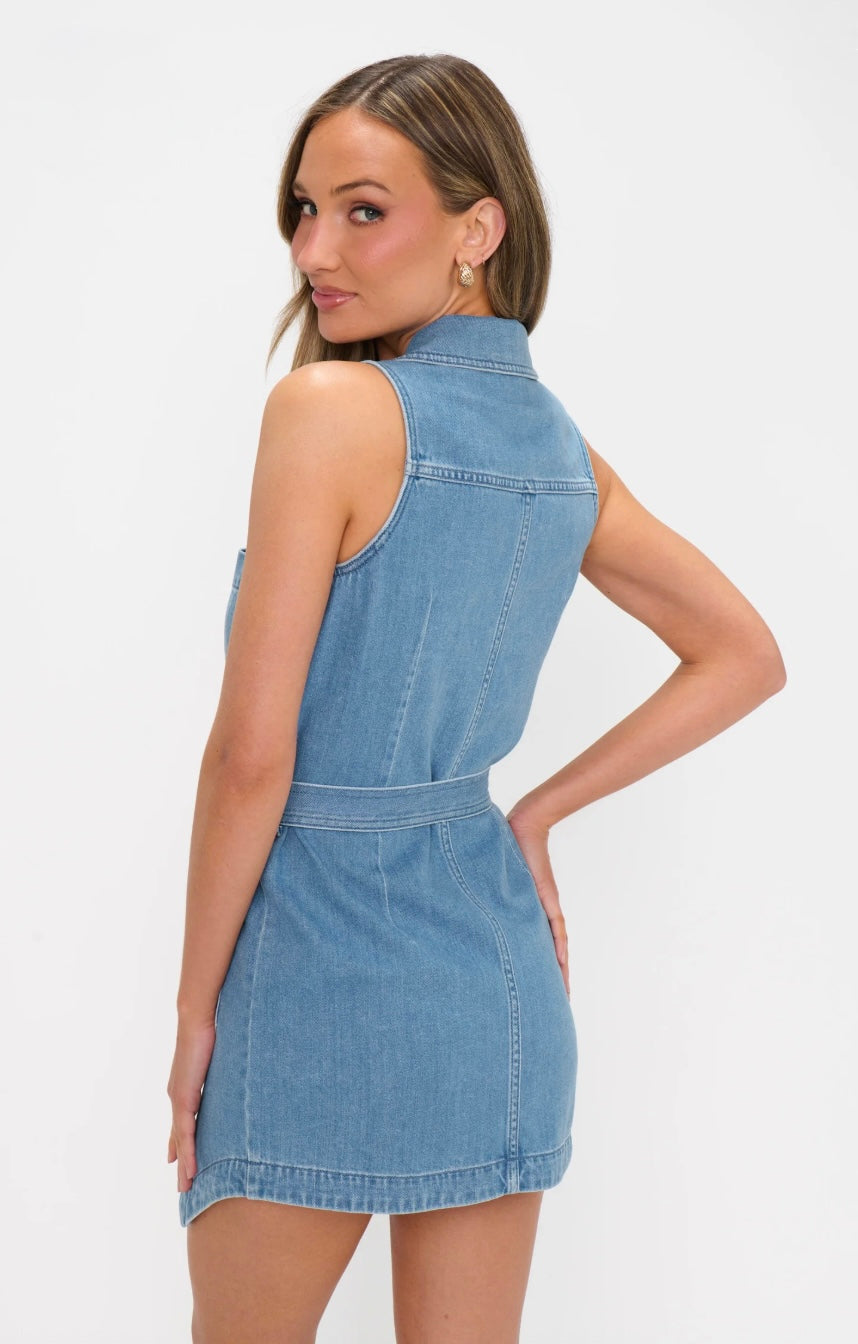 Fairfield Vest Denim Dress