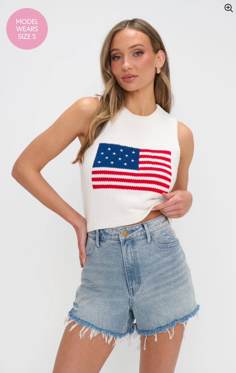 Milo Tank in White