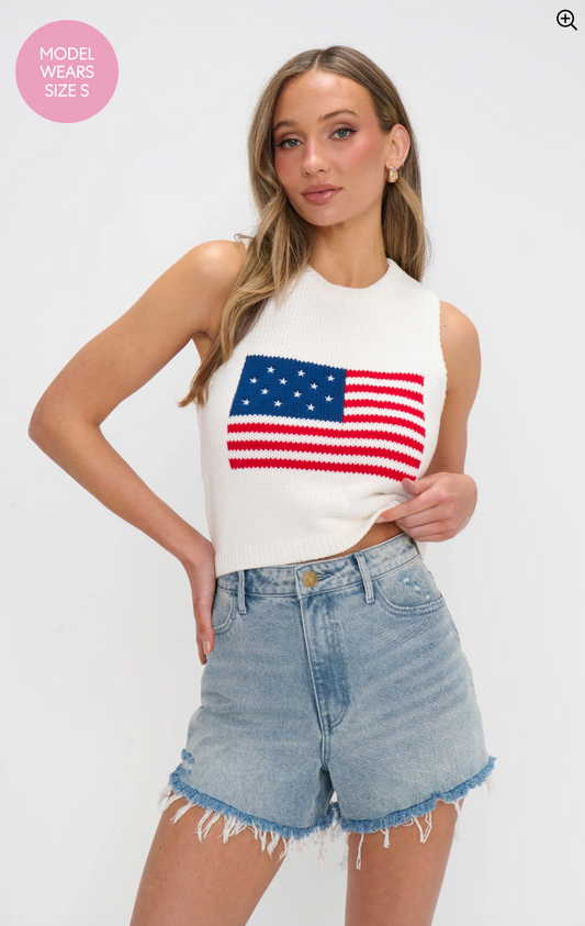 Milo Tank in White