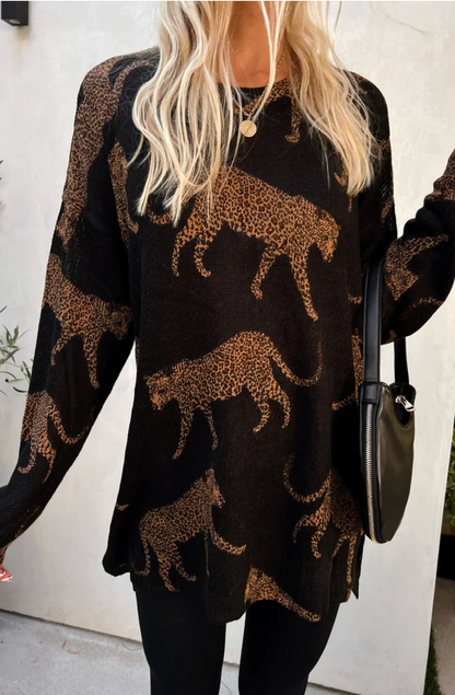 Bonfire Sweater in Catwalk Knit