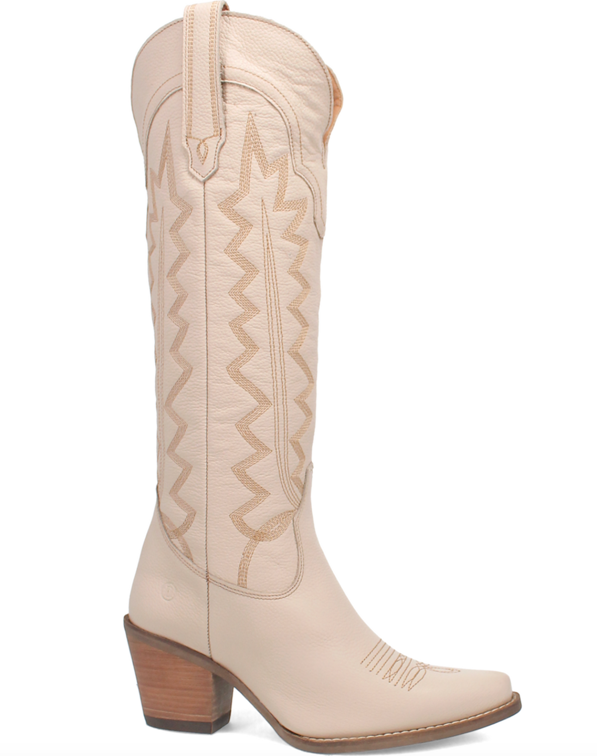 High Cotton Leather Boot - Sand