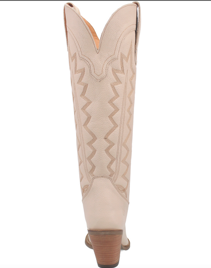 High Cotton Leather Boot - Sand