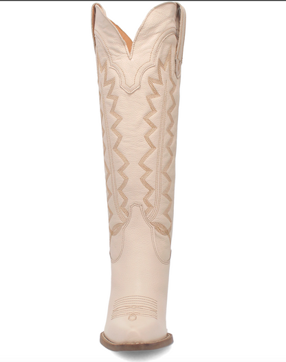 High Cotton Leather Boot - Sand