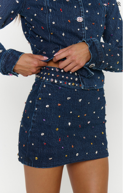 Hollywood Skort - Gemstone Indigo