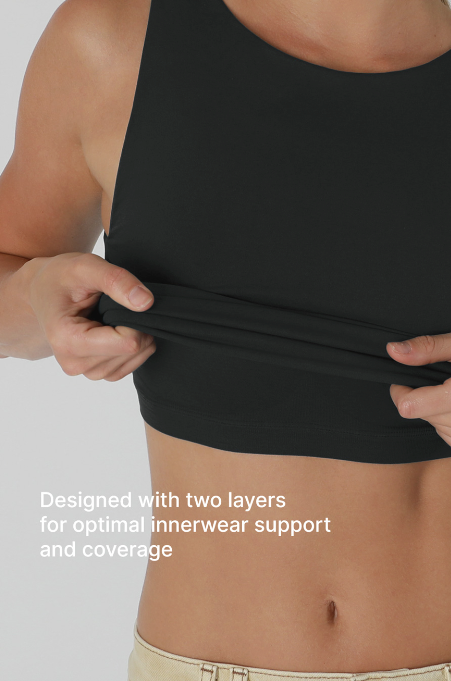 High Neck Tank in 2 Colors