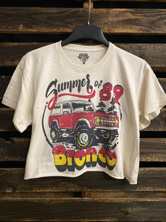 NEW!! Summer of 1989 Cropped Tee