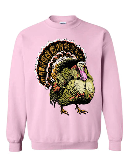 NEW!! "Harvest" Rhinestone Turkey Sweatshirt