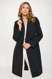 NEW!! London Double Breasted Coat in Charcoal