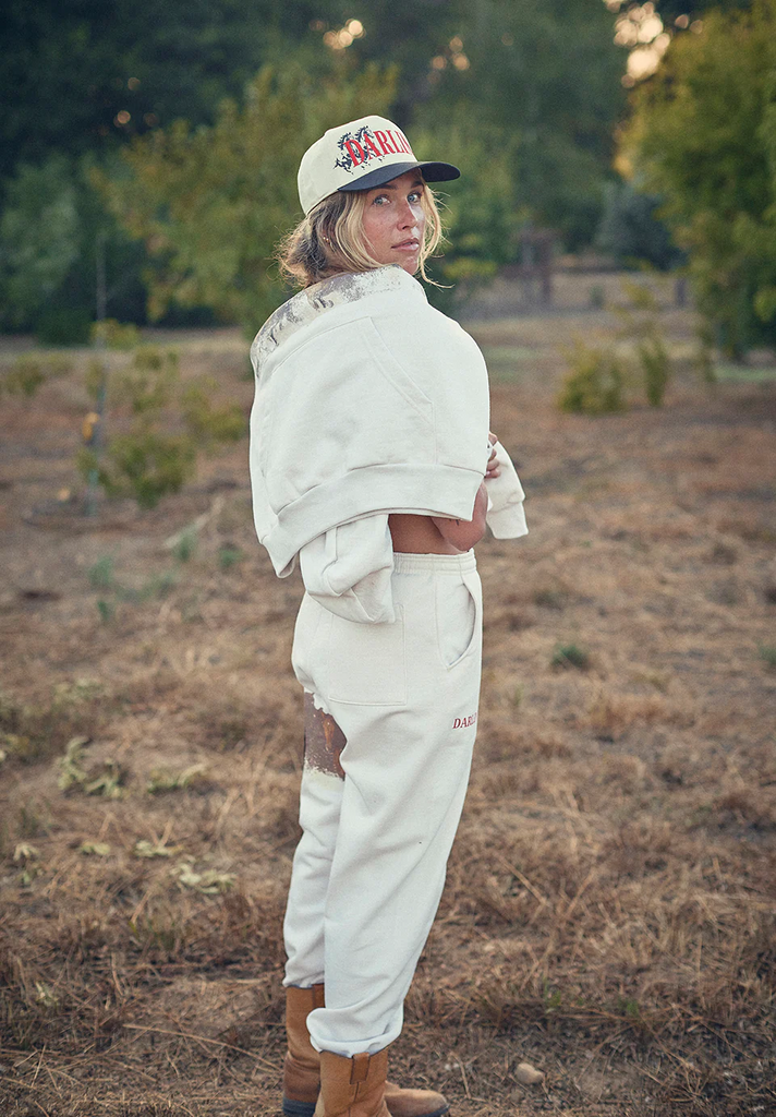 NEW!! Wild Horse Sweatpant in Ivory by DARLIN' Brand