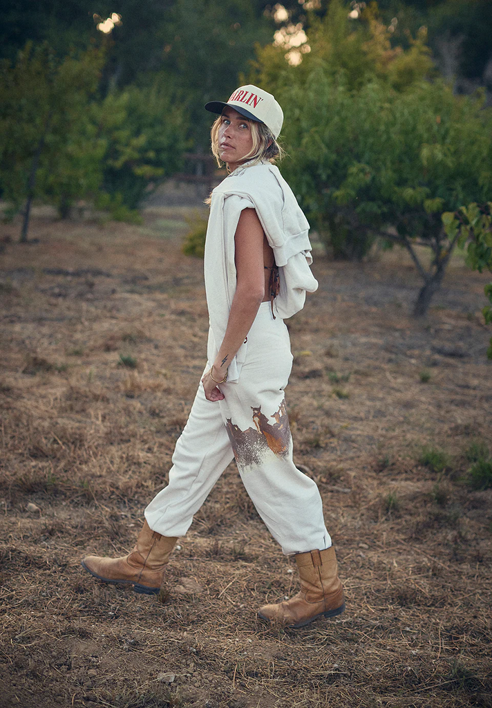 NEW!! Wild Horse Sweatpant in Ivory by DARLIN' Brand