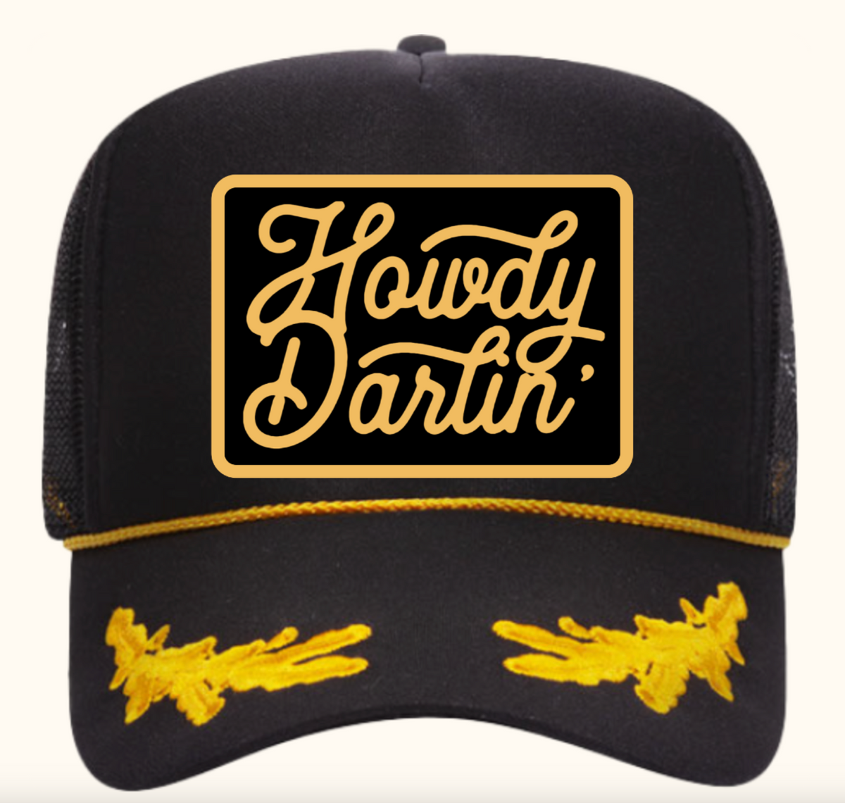 Howdy Darlin Trucker Hat in 3 Colors