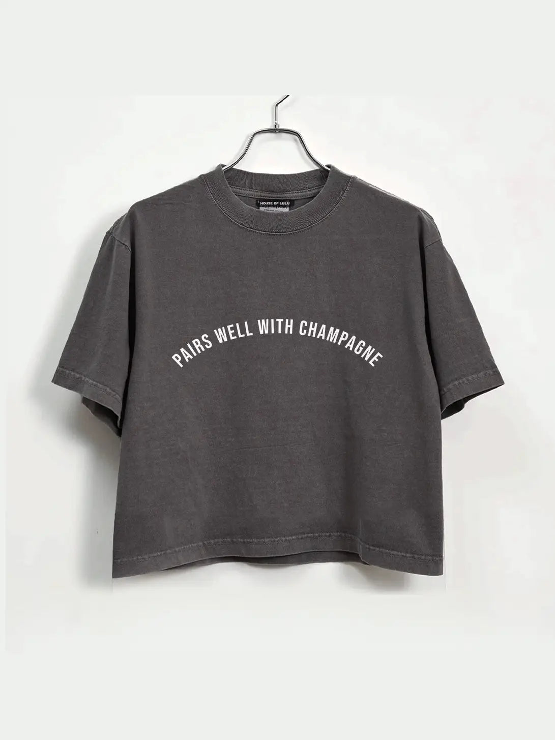Paris Well With Champagne® Cropped Tee