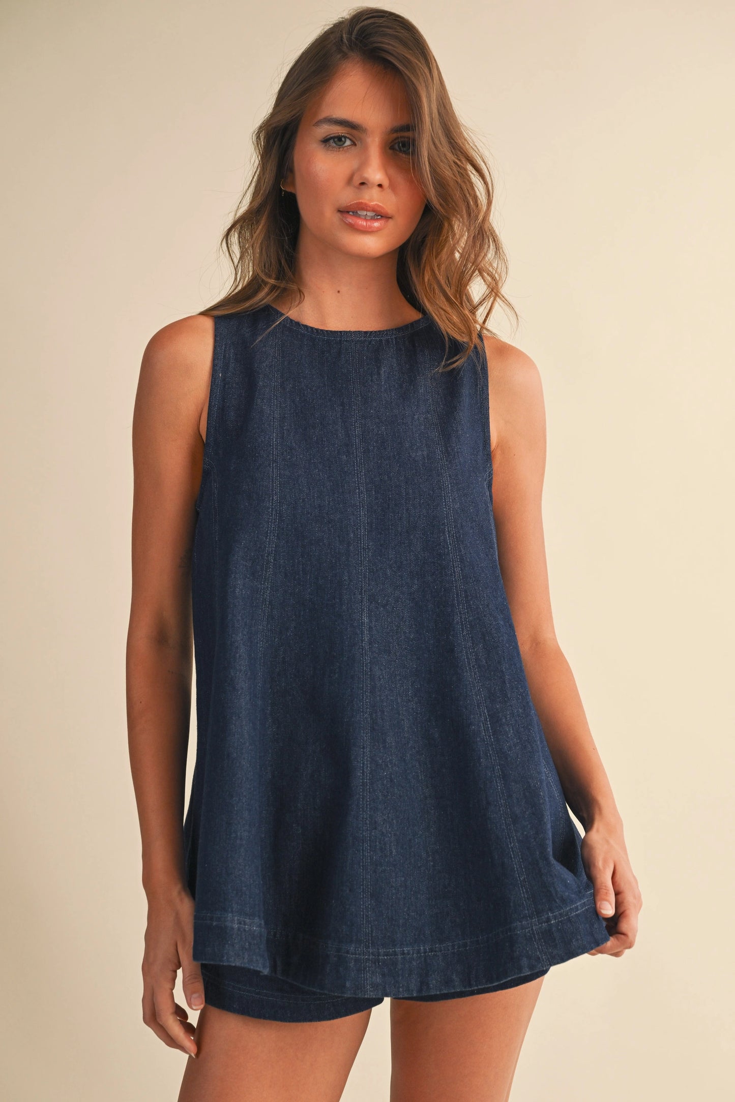 Desert Muse Denim Set in Dark Wash