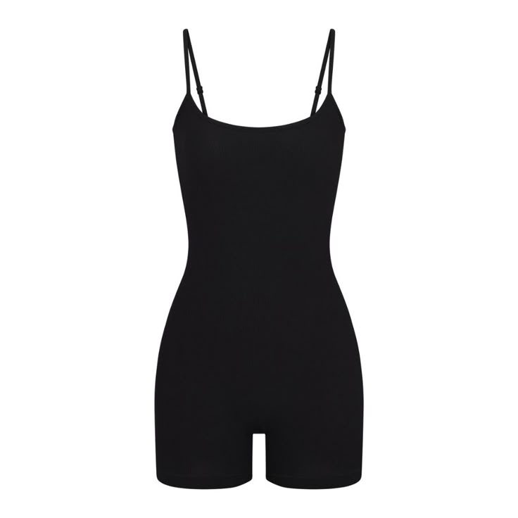 NEW!! "On The Go" Athletic Romper in Black