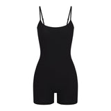 NEW!! "On The Go" Athletic Romper in Black