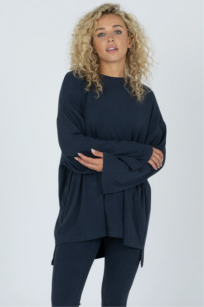 NEW!! All Weekend Long Pant Set in Navy