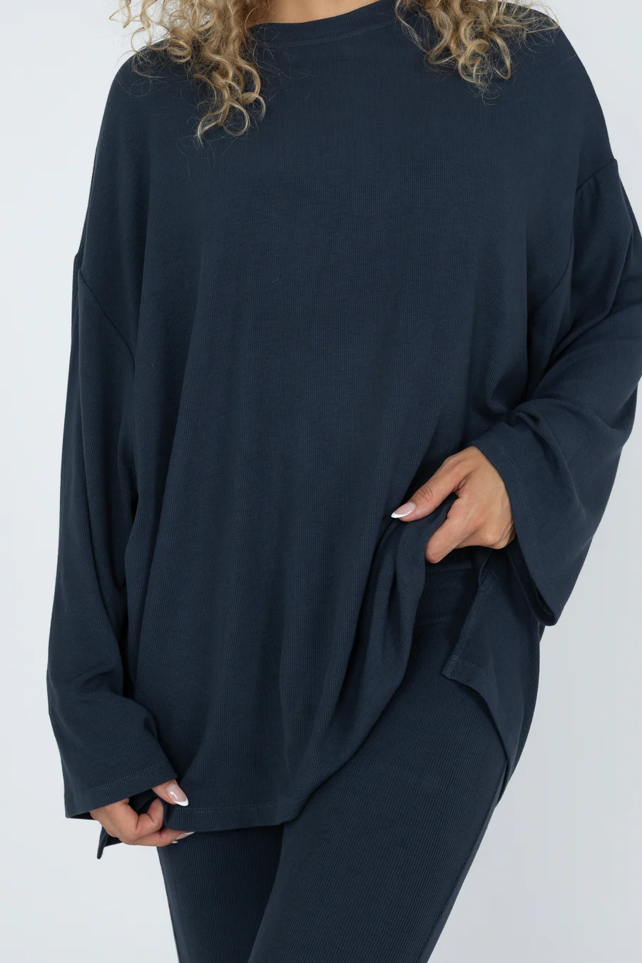 NEW!! All Weekend Long Pant Set in Navy