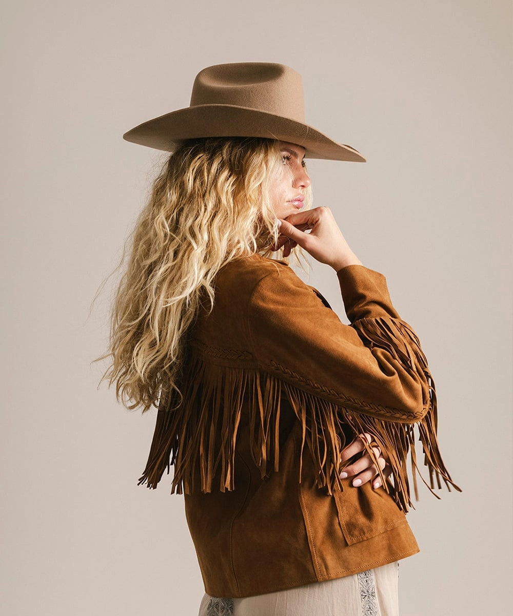 Teddy Cattleman Cowboy Hat in Brown