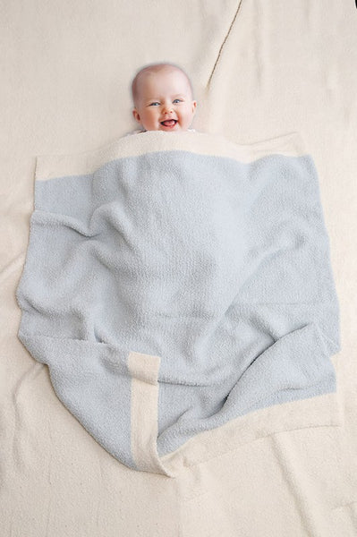 NEW!! Infant Comfy Luxe Reversible Throw Blanket in 3 Colors