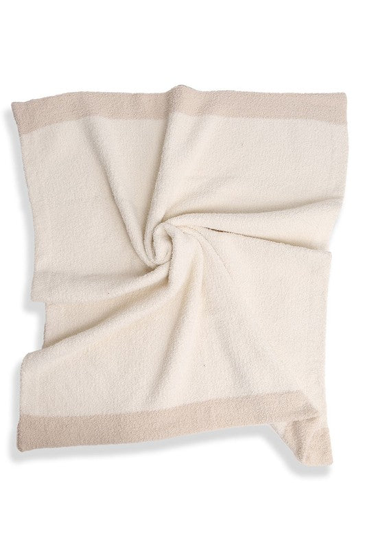 NEW!! Infant Comfy Luxe Reversible Throw Blanket in 3 Colors