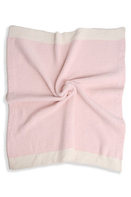 NEW!! Infant Comfy Luxe Reversible Throw Blanket in 3 Colors