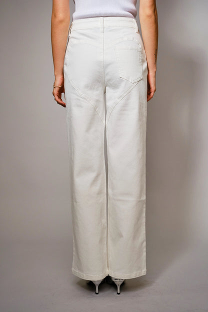 NEW!! The Nikki Denim Rhinestone Jean in White