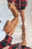 AS SEEN ON WHITNEY RIFE!! The Cloud Platform Bootie in Chestnut