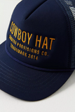 NEW!! Cowboy Trucker Hat in Navy