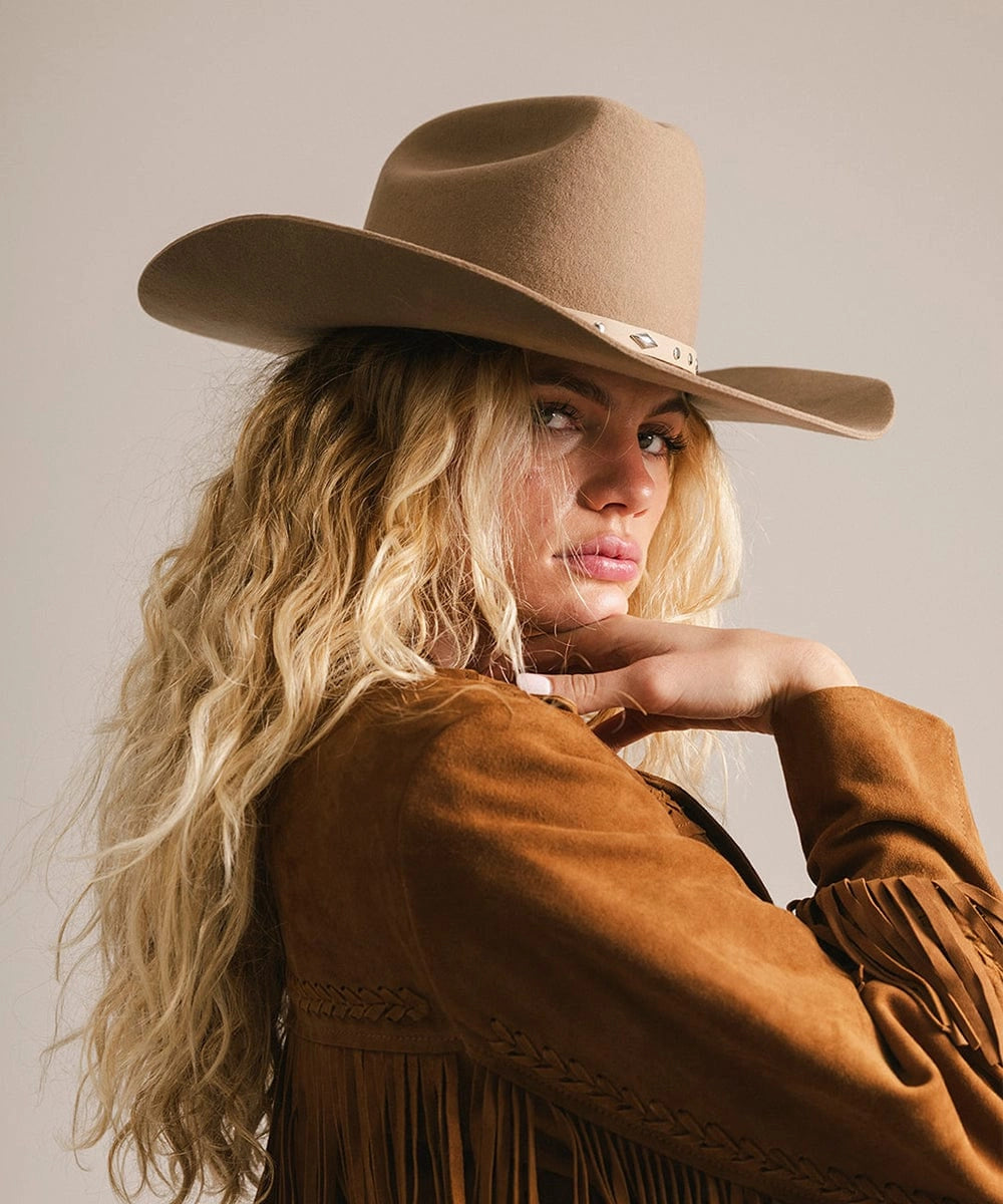 Teddy Cattleman Cowboy Hat in Brown