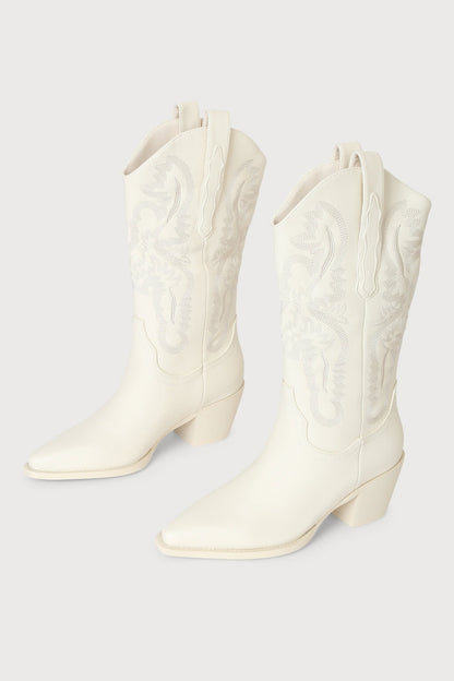 BEST SELLER!! The Billini "Danilo" Cowboy Boot in Bone