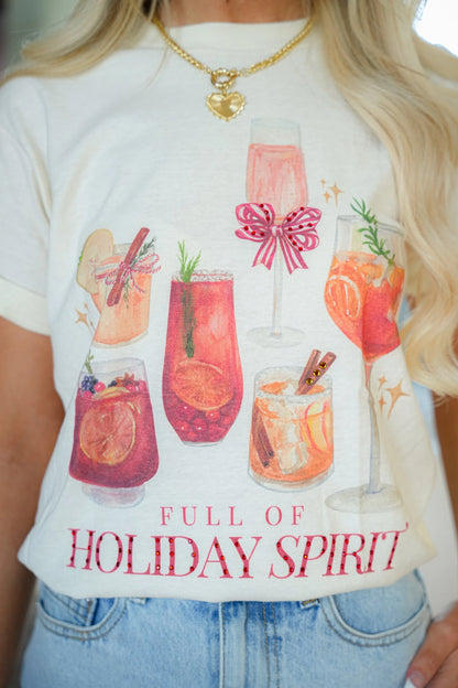 NEW!! "Holiday Spirit" Graphic Tee