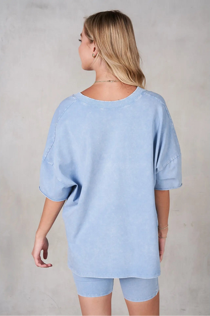 FINAL SALE!! "Get Moving" Mineral Wash Set in Blue